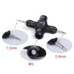 IFlight Quad M3 M5 Wrench 1.5mm/2mm Prop Screwdriver Ratchet Bearing Built in One Way Bearing Tool for RC Drone FPV Racing UAV